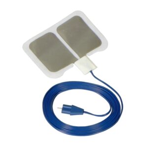 Plaque de masse u-u 2 zones +Câble Fiche W/V